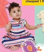 Clicks Girls Striped Dress
