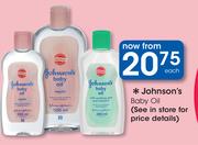 Johnson's Baby Oil-Each