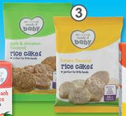 Clicks Made 4 Baby Rice Cakes 20g-For 4