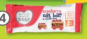 Clicks Made 4 Baby Cranberry Oat Toddler Bar 28g-For 4