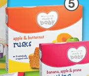 Clicks Made 4 Baby Toddler Rusks-140g