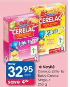 Nestle Cerelac  Little 1s Baby Cereal Stage 4-250g Each