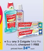 Colgate Total Pro Products-Each