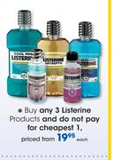 Listerine Products-Each