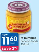 Bumbles Second Foods-120ml