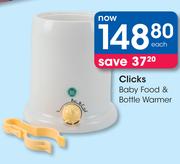 Clicks Baby Food & Bottle Warmer-Each