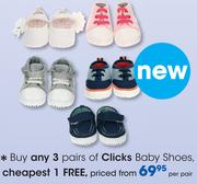 Pairs Of Clicks Baby Shoes-Per Pair