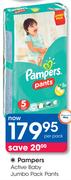 Pampers Active Baby Jumbo Pack Pants-Per Pack