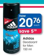 Adidas Deodorant For Men-150ml