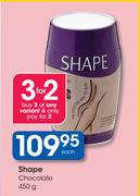 Shape Chocolate-450g Each