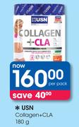 USN Collagen + Cla-180g Per Pack