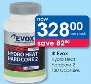 Evox Hydro Heat Hardcore 2 120 Capsules-Per Pack