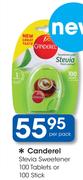Canderel Stevia Sweetener 100 Tablets Or 100 Stick-Per Pack