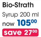 Bio-Strath Syrup -200ml Per Pack