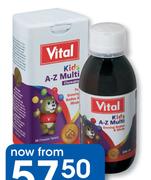 Vital Kids A-Z Multi Syrup-200ml