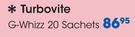 Turbovite G-Whizz 20 Sachets-Per Pack