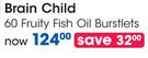 Brain Child 60 Fruity Fish Oil Burstlets-Per Pack