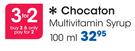 Chocaton Multivitamin Syrup-100ml Each
