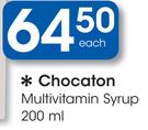 Chocaton Multivitamin Syrup-200ml Each