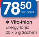 Vita-Thion Energy Tonic 20x5g Sachets-Per Pack