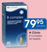 Clicks B Complex 60 Tablets-Per Pack