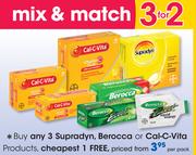 Supradyn, Berocca Or Cal-C-Vita Products-Per Pack