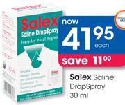 Salex Saline DropSpray-30ml Each