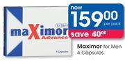 Maximor For Men 4 Capsules-Per Pack