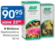 Bioforce Nephrosolid Or Boldocynara-50ml Each