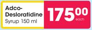 Adco Desloratidine Syrup-150ml
