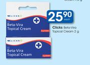 Clicks Beta-Vira Topical Cream-2gm