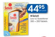 Selati Low KJ Sweetener-300+200 Tablets