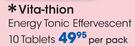 Vita Thion Energy Tonic Effervescent 10 Tablets-Per Pack