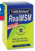 Threshhold RealMSM Tablets-120's