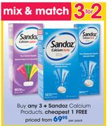 Sandoz Calcium Products-Per Pack