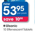 Ulsanic 10 Effervescent Tablets-Per Pack