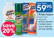 Odor Eaters Foot Care Products Each