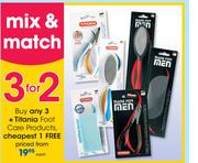 Titania Foot Care Products Each