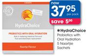 HydraChoice Probiotics With Oral Hydration 5 Naartjie Sachets-Per Pack