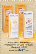 Bioderma Photoderm Sun Care Products-Each