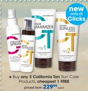 California Tan Sun Care Products-Each