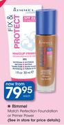 Rimmel Match Perfection Foundation Or Primer Power-Each