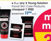 Young Solution Facial Skin Care Products-Each