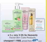 Oh So Heavenly Facial Skin Care Products-Each