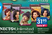 Inecto Unlimited Semi Permanent Hair Colour-Each
