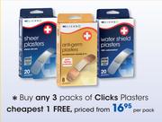 Clicks Plasters-Per Pack
