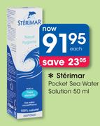 Sterimar Pocket Sea Water Solution-50ml