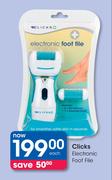 Clicks Electronic Foot File
