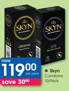 Skyn Condoms 10 Pack-Per Pack