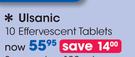 Ulsanic 10 Effervescent Tablets-Each